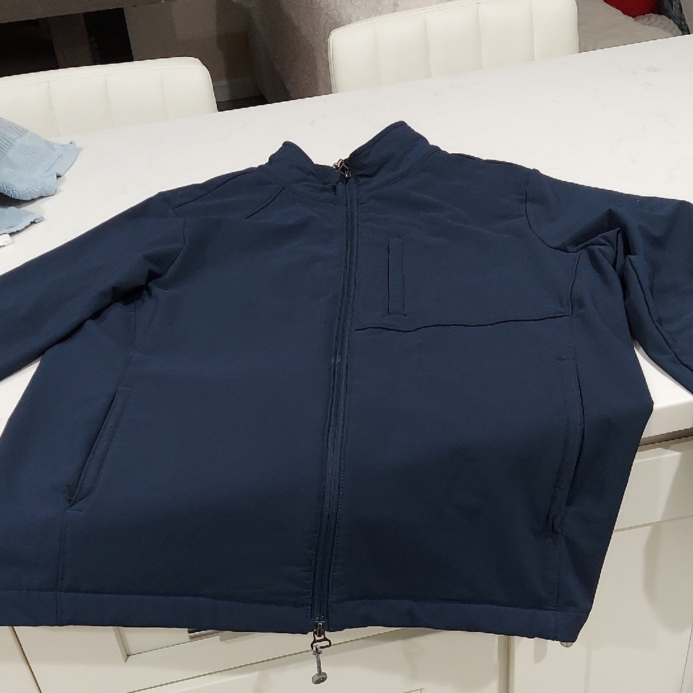 The Normal Brand Dark Blue Fleece Jacket